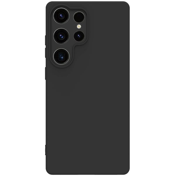 Celly Cromo Soft rubber case Galaxy S25 Ultra Svart