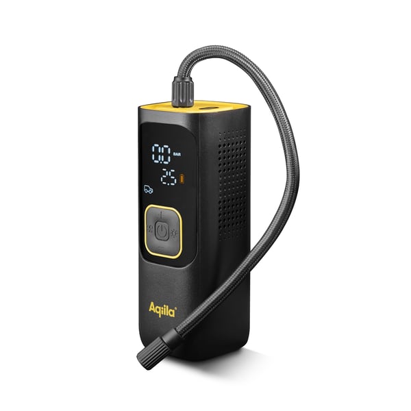 Aqiila Airbird C7 - Luftpumpe, bærbar kompressor