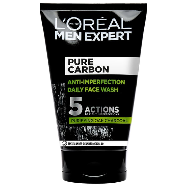 L'Oréal Paris Men Expert Pure Carbon Anti-Imperfection Daily Face Wash - 100 ml