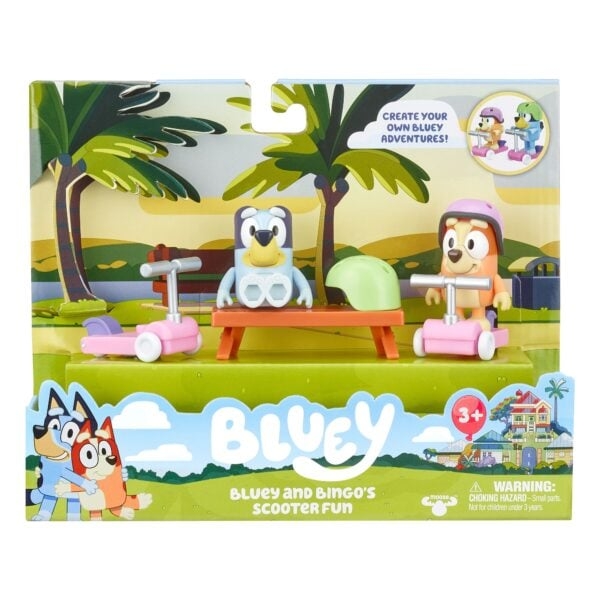 Bluey Bluey Lekesett med sparkesykkeltid - (90164)