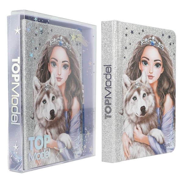 TOPModel Notesbog & blyant WOLF ( 0413176 )