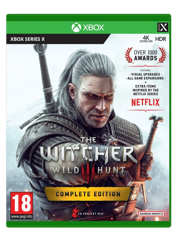 CD Projekt Red The Witcher III (3): Wild Hunt (Årets spill-utgave)