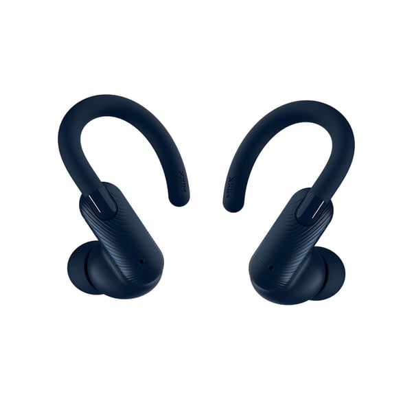 MIXX Hodetelefon Sports Charge 2 In-Ear Hook TWS Svart/Blå