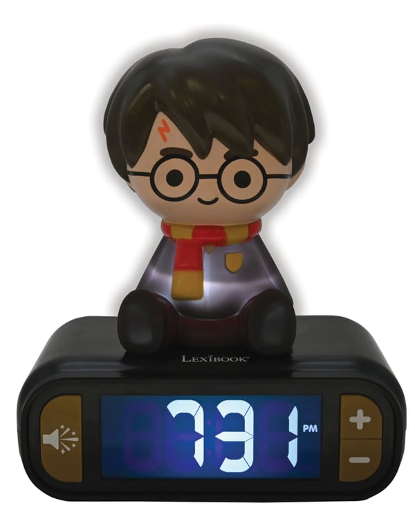 Lexibook Harry Potter - Digital 3D-vekkerklokke (RL800HP)