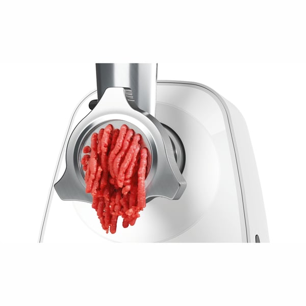 Bosch Kjøttkvern MFW2515W 1500W Inkl frukt- og juicepresse