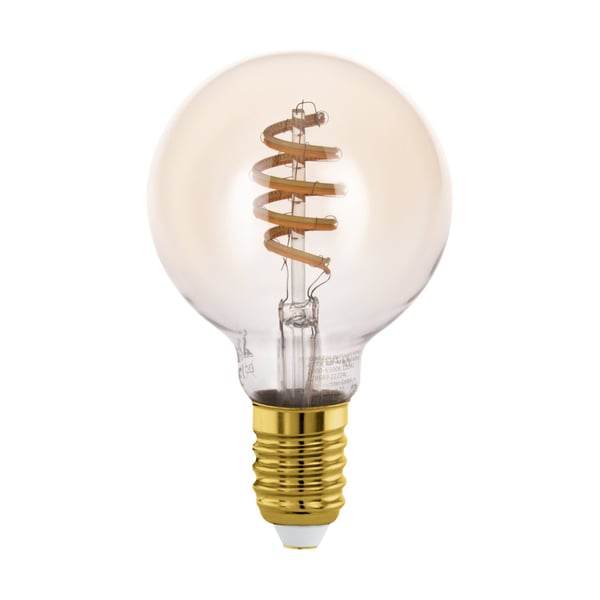 Eglo E27 G80 spiral, bärnsten - TW - Zigbee, Bluetooth