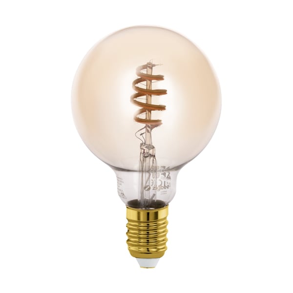 Eglo E27 G95 spiral, rav - TW - Zigbee, Bluetooth