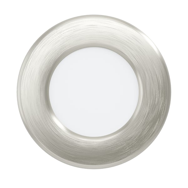 Eglo FUEVA 5 INNBYGGET \\u00d886 2,7W 330LM - Børstet stål - 86 mm diameter, 26 mm høyde