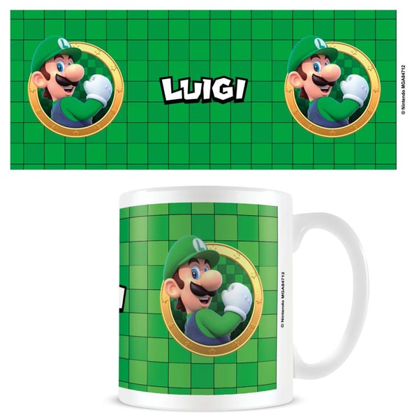 Pyramid International Krus Super Mario (Luigi 3D Port) - Hvit