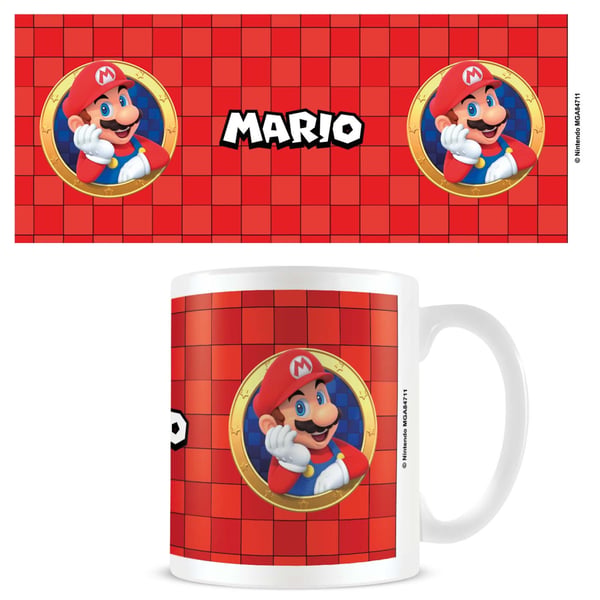 Pyramid International Krus Super Mario (Mario 3D Port) - Hvit