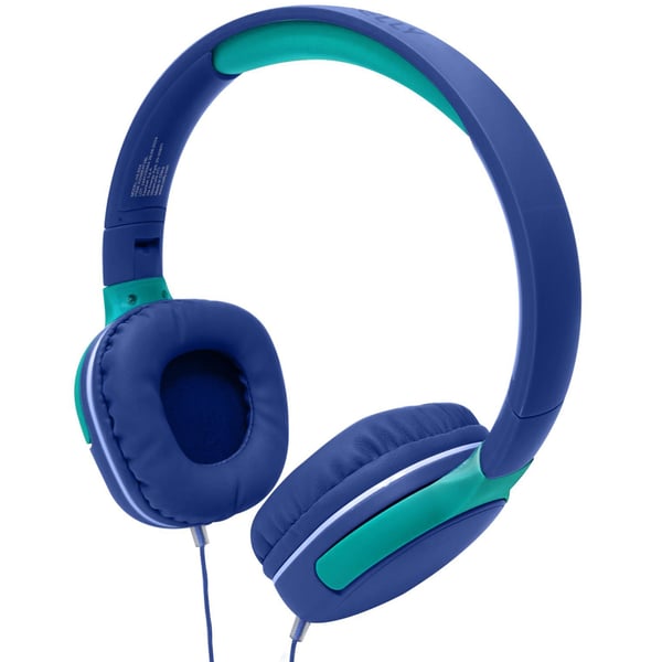 Celly KidsBeat 2 - Hodetelefoner med volumbegrensning maks. 85 dB 3,5 mm plugg Blå