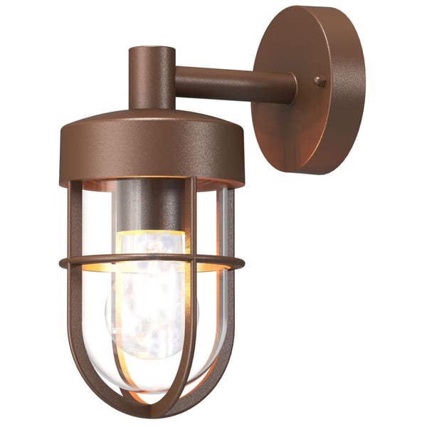 Llitt Jimmy Vegglampe E27 sokkel IP44 Corten