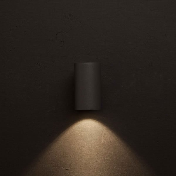 Llitt Erik I Vegg-LED IP65 3000K 2W 293lm Antracitt