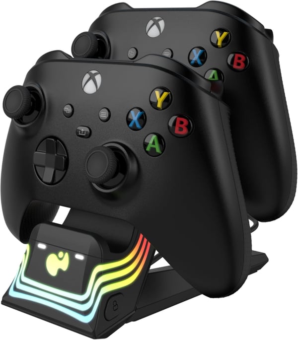 PDP Gaming Afterglow Wave Dual Charger svart Xbox