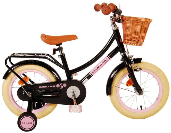 Volare Barnesykkel 14 - Excellent Black (21146)