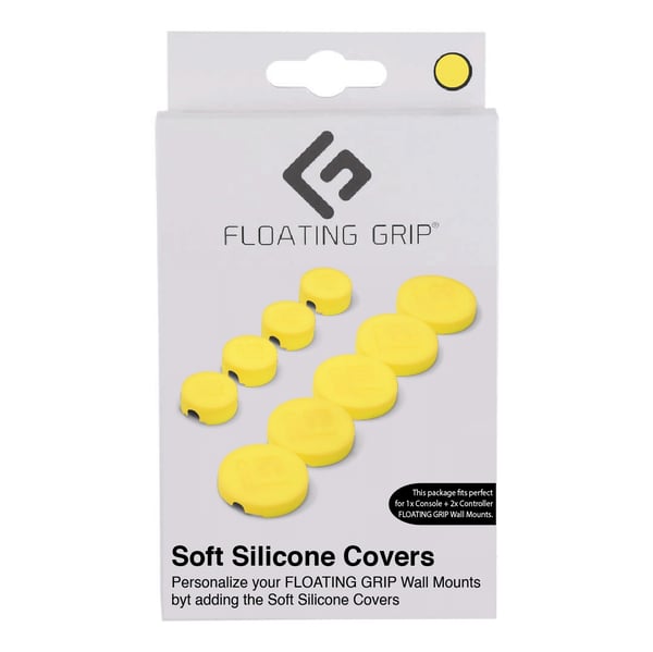 FLOATING GRIP Bløde silikoneovertræk til vægbeslag