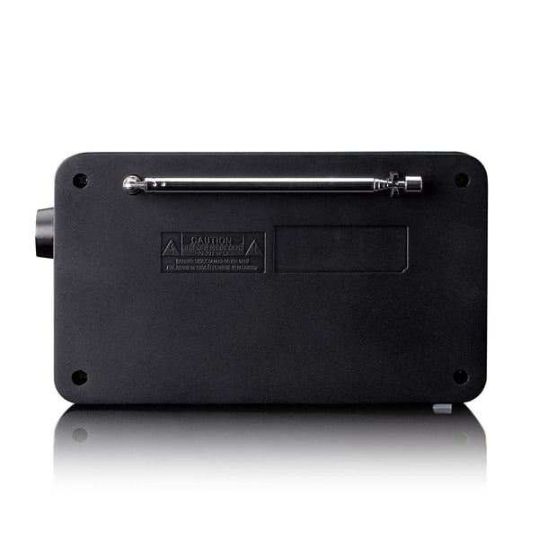 Lenco Bærbar DAB+/FM-radio med Bluetooth® Svart