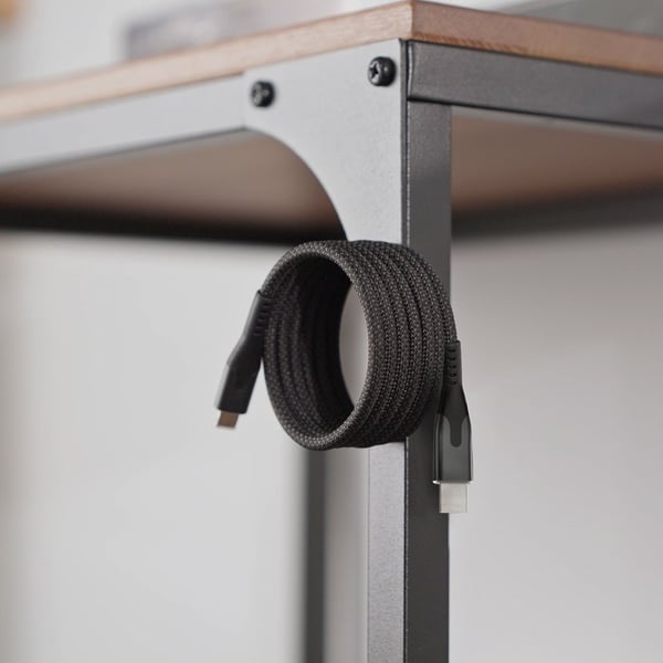 STATIK Magnetisk Kabel Magstack Pro USB-C Till USB-C Svart 1m