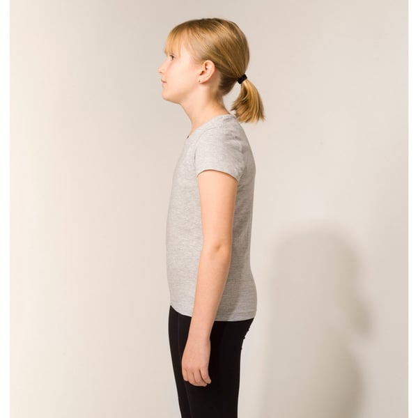 SWEDISH POSTURE Asentotuki Junior 6-12 Vuotta Musta