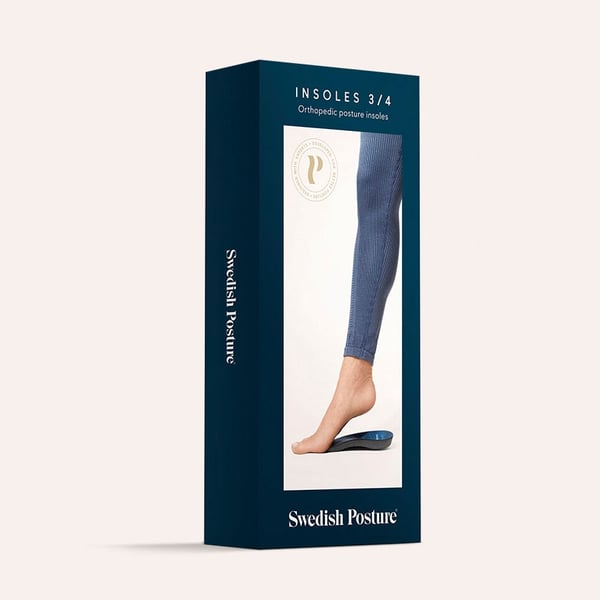 SWEDISH POSTURE Pohjalliset Align 3/4 XL