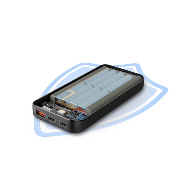 Hama Powerbank Pd 10000mah 2xUSB-C+1xUSB-A Antrasitt