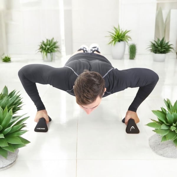 Head Push Up-håndvekter 2 kg x 2 stk