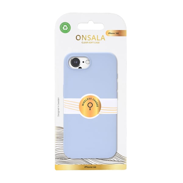 Onsala Cover med Silikone Feel Summer Sky - iPhone 16e/17e