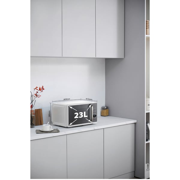 Toshiba Mikrobølgeovn 23L, 3 i 1 Grill/Airfryer 900/1000/1700W