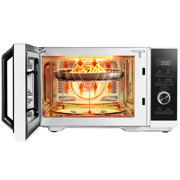 Toshiba Mikrobølgeovn 23L, 3 i 1 Grill/Airfryer 900/1000/1700W