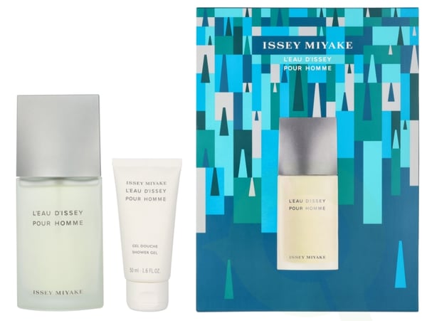 Issey Miyake L'Eau D'Issey Pour Homme Giftset 125 ml Edt Spray 75ml/Shower Gel 50ml