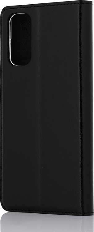 Wave BookCase -suojakotelo, Samsung Galaxy S20, musta