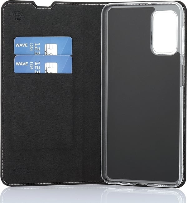 Wave BookCase -suojakotelo, Samsung Galaxy A32 5G, ruusukulta