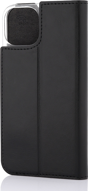 Wave BookCase beskyttelsesetui, iPhone 14, sort