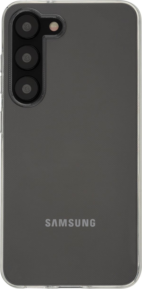 FoneKit silikonbeskyttelse, Samsung Galaxy S23, gjennomsiktig