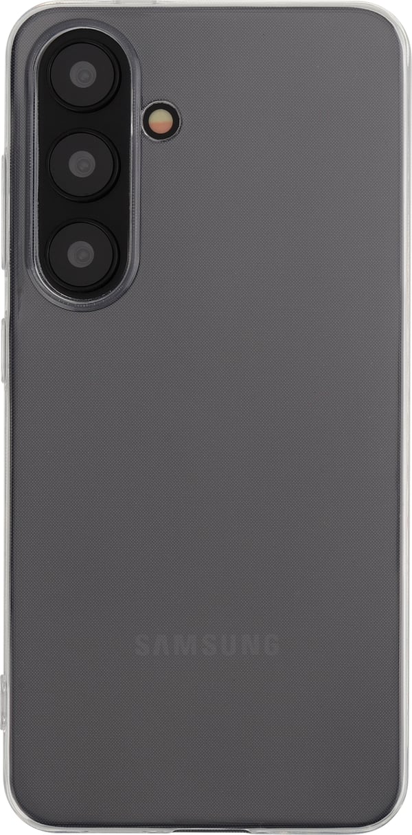 FoneKit silikonisuoja, Samsung Galaxy S24, läpinäkyvä