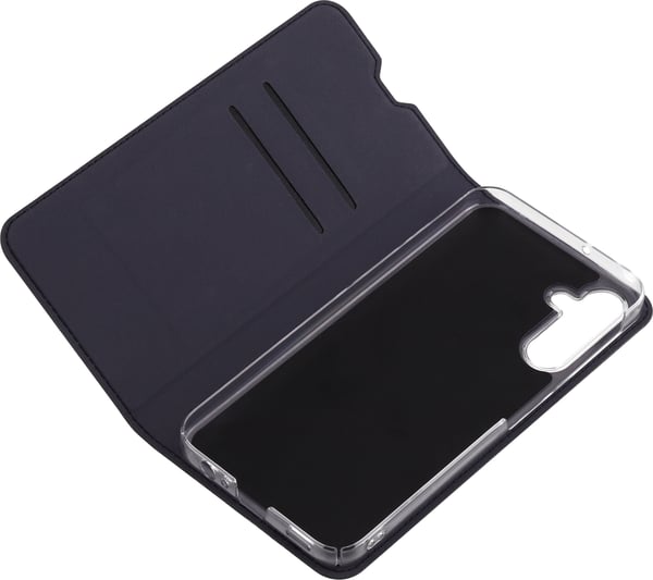 FoneKit BookCase -suojakotelo, Samsung Galaxy A55, musta