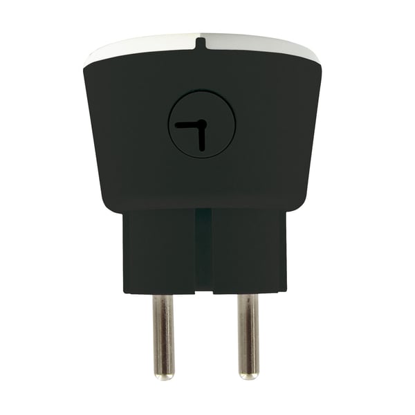 CAPiDi Sikkerhetstimer USB A+C 1-4 3,4A Svart