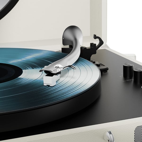 MIXX Pladespiller Revival 65 Stereo Cream