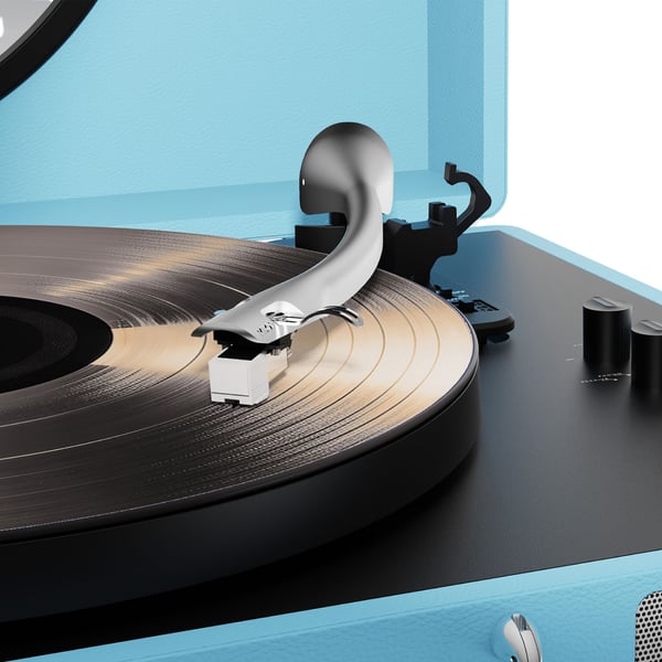 MIXX Vinylplatespiller Revival 65 Stereo Blå