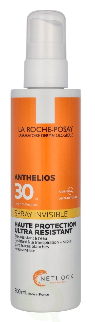 La Roche LRP Anthelios Invisible Spray SPF30 200 ml For Sensible, Ultra Resistant