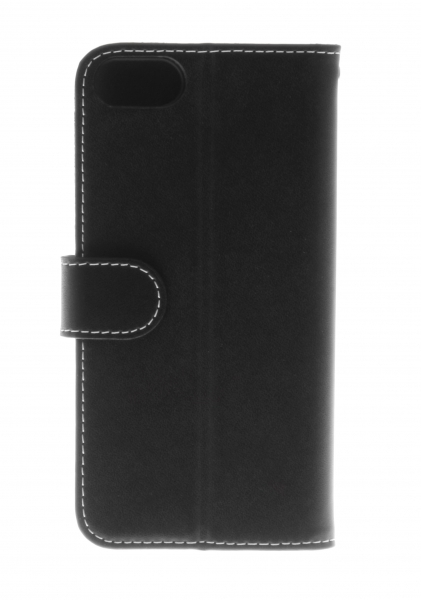 Insmat Exclusive Flip Case Pungetui til iPhone 6 / 6s / 7 / 8 / SE, sort