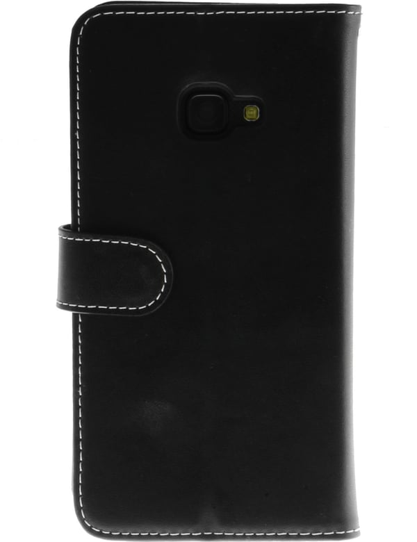Insmat Exclusive Flip Case pungetui, Samsung Xcover 4 / 4S, sort