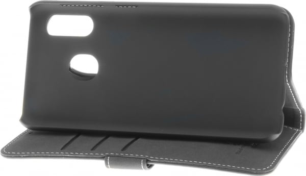 Insmat Exclusive Flip Case pungetui, Samsung Galaxy A20e, sort