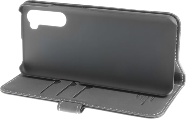 Insmat Exclusive Flip Case -lompakkokotelo, Oneplus Nord, musta