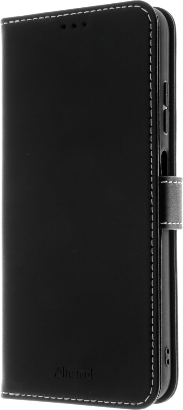 Insmat Eksklusivt Flip Case pungetui, Samsung Galaxy A25 5G, sort
