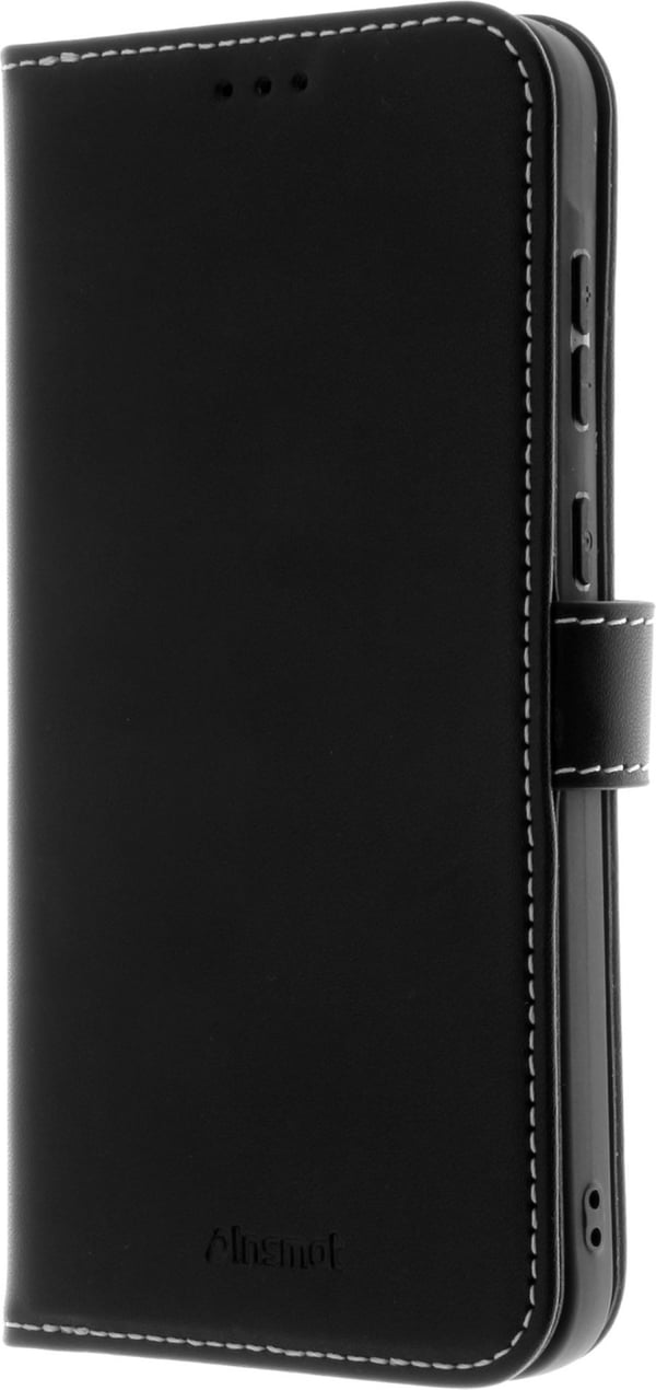 Insmat Eksklusivt Flip Case pungetui, Samsung Galaxy A55 5G, sort