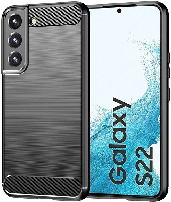 Insmat C&S Style bagcover, Samsung Galaxy S22, sort