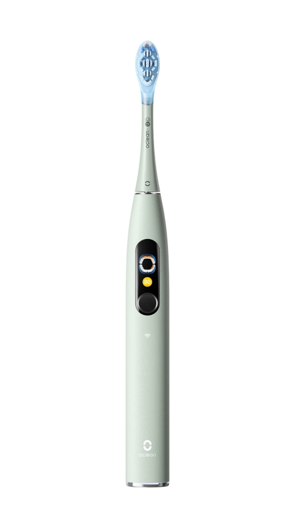 Oclean Elektrisk Tannbørste X Ultra 20 S Duo Set Grønn+Svart