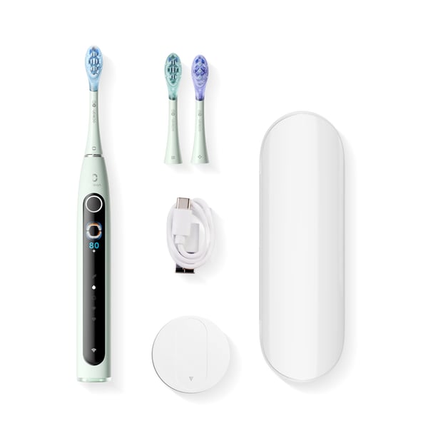 Oclean Elektrisk Tandbørste X Pro 20 Set Grøn