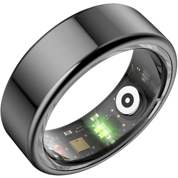 KSIX Smart Ring Saturn Svart - M